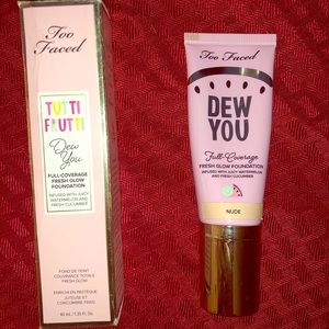 TOO FACED DEW YOU foundation shade NUDE